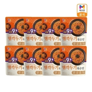 목우촌 주부9단 햄깍두기 볶음밥 210g (8개)