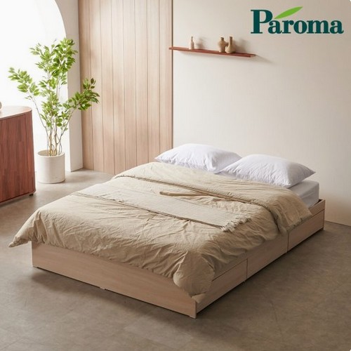 파로마 로리 아담 무헤드 수납 침대 Q (독립스프링)_이미지