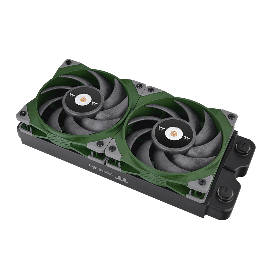 써멀테이크 TOUGHFAN 12 라디에이터 팬 (레이싱그린)_이미지