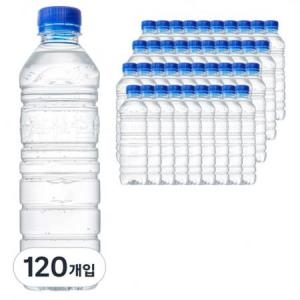 탐사 탐사수 무라벨 500ml (120개)