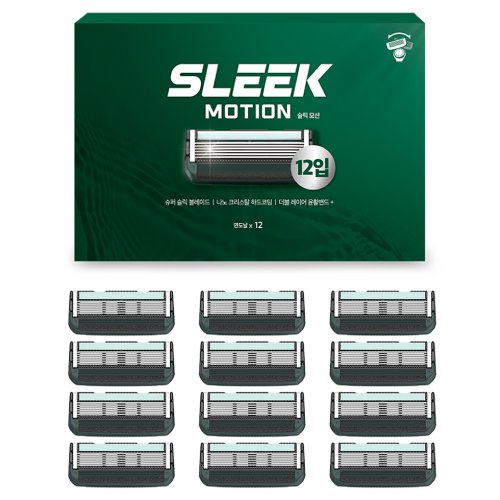 도루코 슬릭 모션 면도날 (24개)_이미지