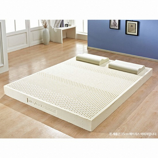 위필 통몰드 천연라텍스 매트리스 Q (10cm)_이미지