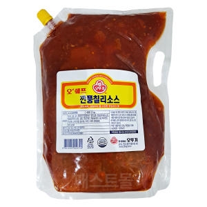 오뚜기 오쉐프 깐풍칠리소스 2kg (1개)