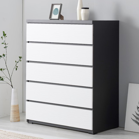 브릭 5단 서랍장 1000