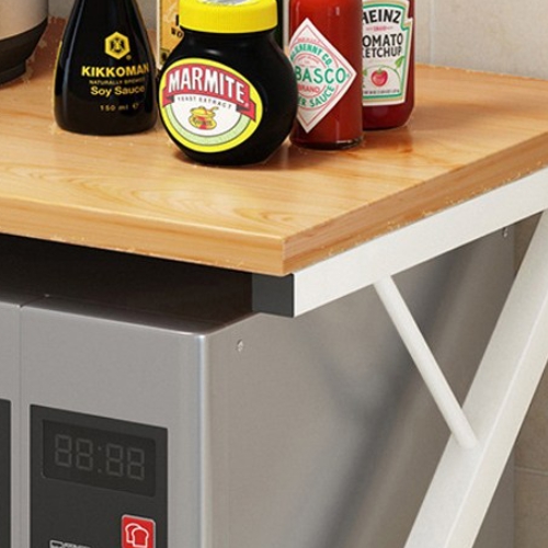 블럭마트 2단 주방 전자렌지 선반 500_이미지