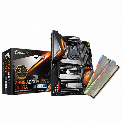 GIGABYTE Z390 AORUS ULTRA + RGB RAM 16GB 제이씨현