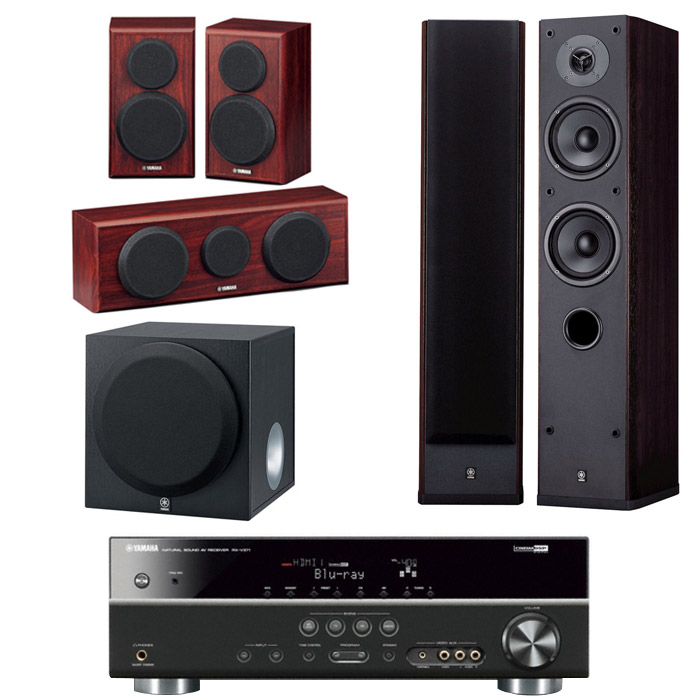 야마하 NS-8900 5.1채널 + 야마하 AV리시버 (RX-V371, NS-P150, YST-SW012)_이미지
