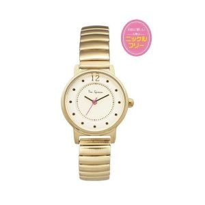 티스푼 Tea spoon H003819A-5 GD 레이디스 메탈 자바라 밴드 니켈 프리워치_이미지