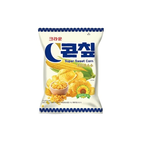 크라운제과 콘칲 초당옥수수 70g (15개)