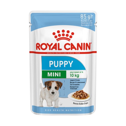 로얄캐닌 독 미니 퍼피 파우치 85g (48개)_이미지