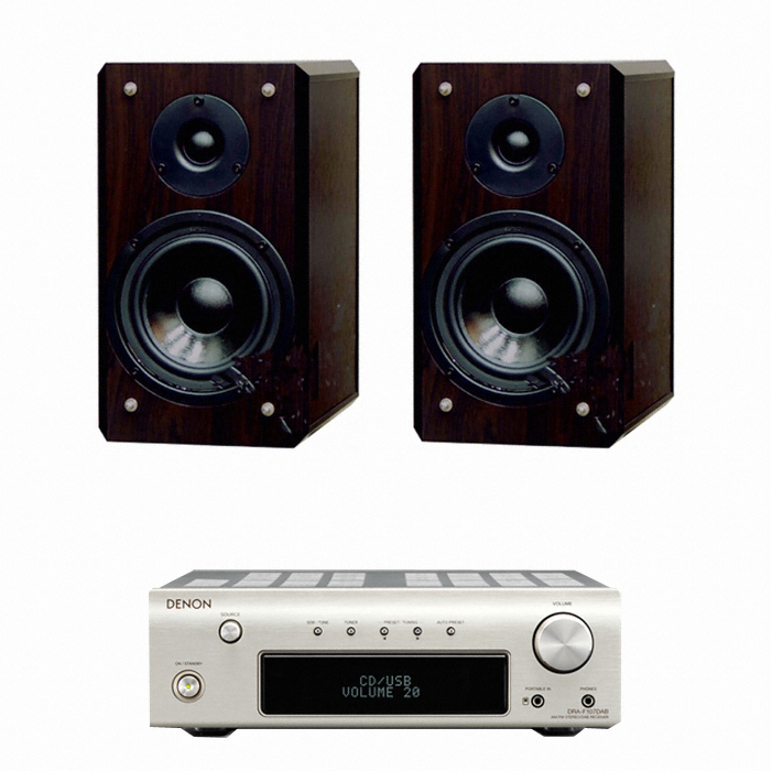데논 DRA-F107 + 인켈 SP989