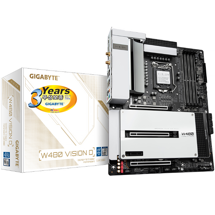 GIGABYTE W480 VISION D 피씨디렉트