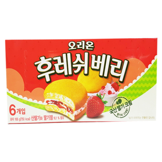 오리온 후레쉬베리 168g (5개)_이미지