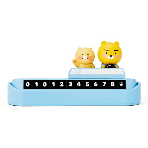 카카오프렌즈 피규어 주차번호판 라이언 & 춘식이