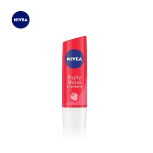 니베아 립케어 스트로베리 샤인 4.8g (4개)_이미지