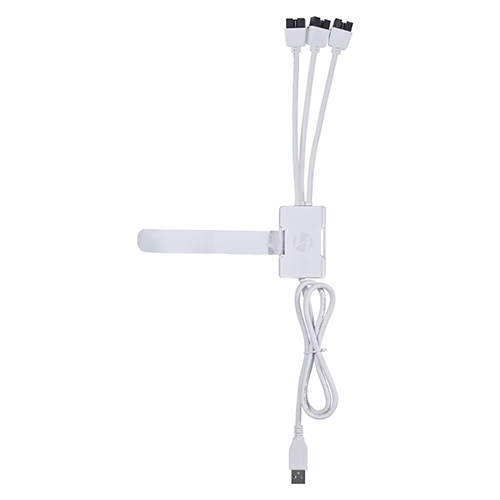 리안리 PW-U2TPA USB 2.0 to 3 HUB (화이트)