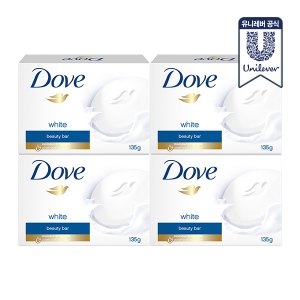 유니레버 도브 화이트 뷰티 바 135g (4개)