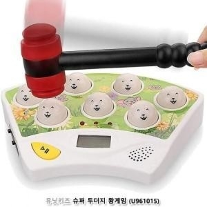 유닛키즈 바틀린트 슈퍼 두더지왕게임 U961015 두더지망치게임_이미지