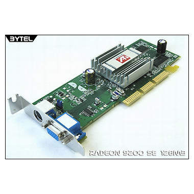 SAPPHIRE ATI Radeon 9200SE ������ 128MB LP