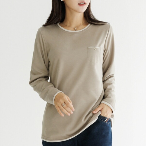 데드라 88size MADE D 똑핏티셔츠 미니포켓티2 TBE4040_DC_이미지