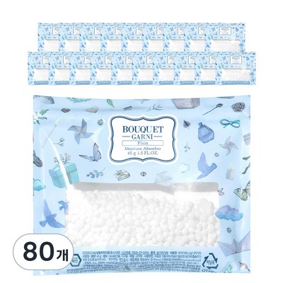부케가르니 습기제거제 서랍형 45g (80개)