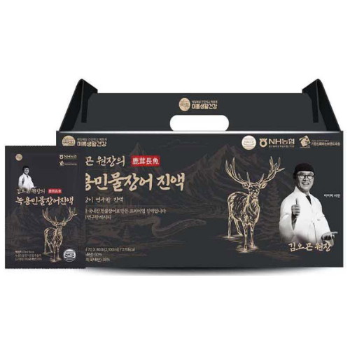 미쁨생활건강 김오곤 원장 녹용민물장어 진액 70ml 30포 (4개)_이미지