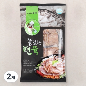 장충동왕족발 쫄깃한편육 1030g 2개