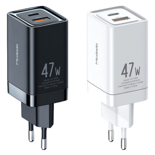 맥도도 PD PPS 47W 2포트 GaN 미니 충전기 CH-871_이미지