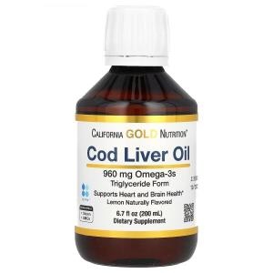  캘리포니아골드뉴트리션 노르웨이 대구 간유 200ml [1개]