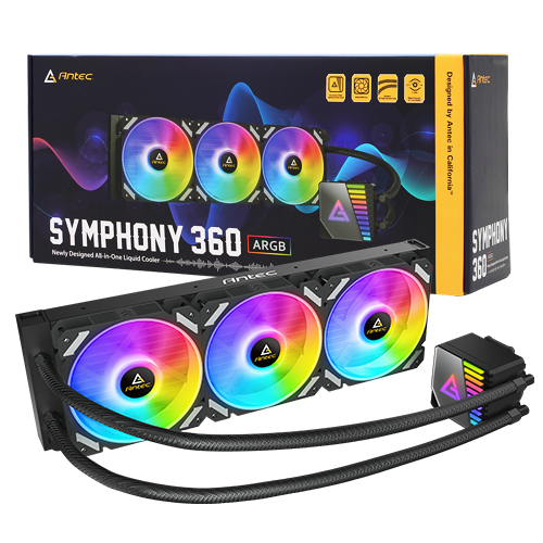 Antec SYMPHONY 360 ARGB (블랙)_이미지