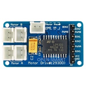 아두이노 스마트 키트용 600mA L293DD 듀얼 모터 드라이버 모듈 Arduino용 브리지