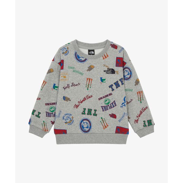노스페이스 THE NORTH FACE KIDS 키즈 와일드패치 스웻셔츠 NM5MR52S MEG NM5MR52SMEG 260706_이미지
