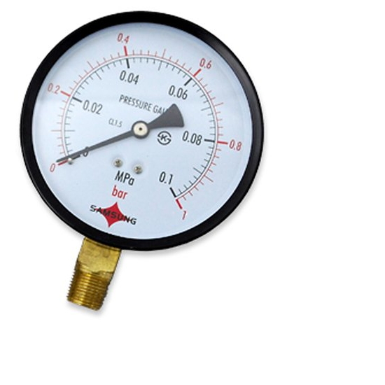 세아인스트루먼트 일반 압력게이지 압력계 (60파이 10kgf/㎠, 1EA)