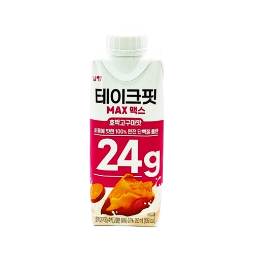  남양유업 테이크핏 맥스 호박고구마맛 250ml [6개]