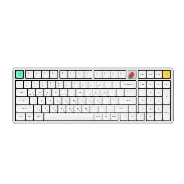 NuPhy AIR100 V3 노바 화이트 (저소음 블러시축)_이미지