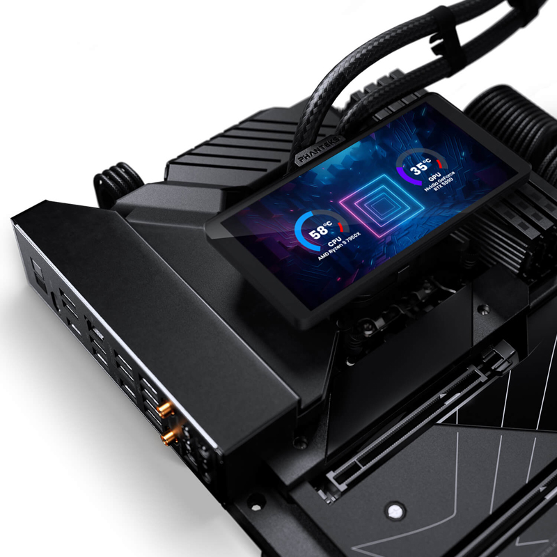 Phanteks GLACIER ONE 360M25 LCD (블랙)_이미지