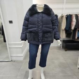기비 키이스 토끼털 배색 구스다운 점퍼 N4WI702_이미지