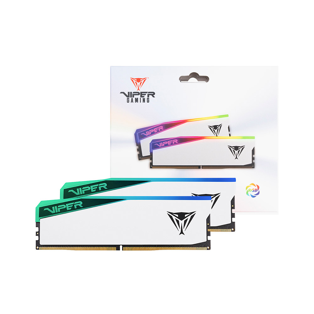 PATRIOT DDR5-6000 CL30 VIPER Elite 5 RGB 패키지이미지입니다. 누르면 해당 게시물로 새창이동합니다.