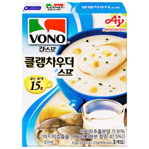 농심 보노 클램차우더 스프 63g_이미지