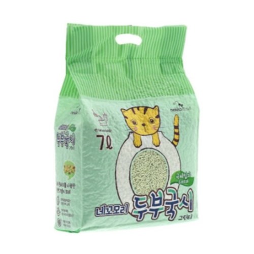 네꼬모리 두부국시 극세입자 그린티 2.8kg