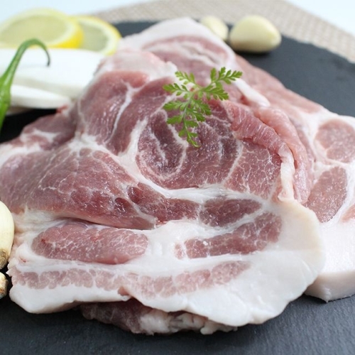 남도목장 보성녹차 먹인 한돈 생목살(보쌈용) 500g (1개)_이미지
