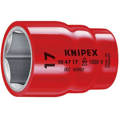  크니펙스 1/2인치 절연 육각 소켓렌치 98-47-22
