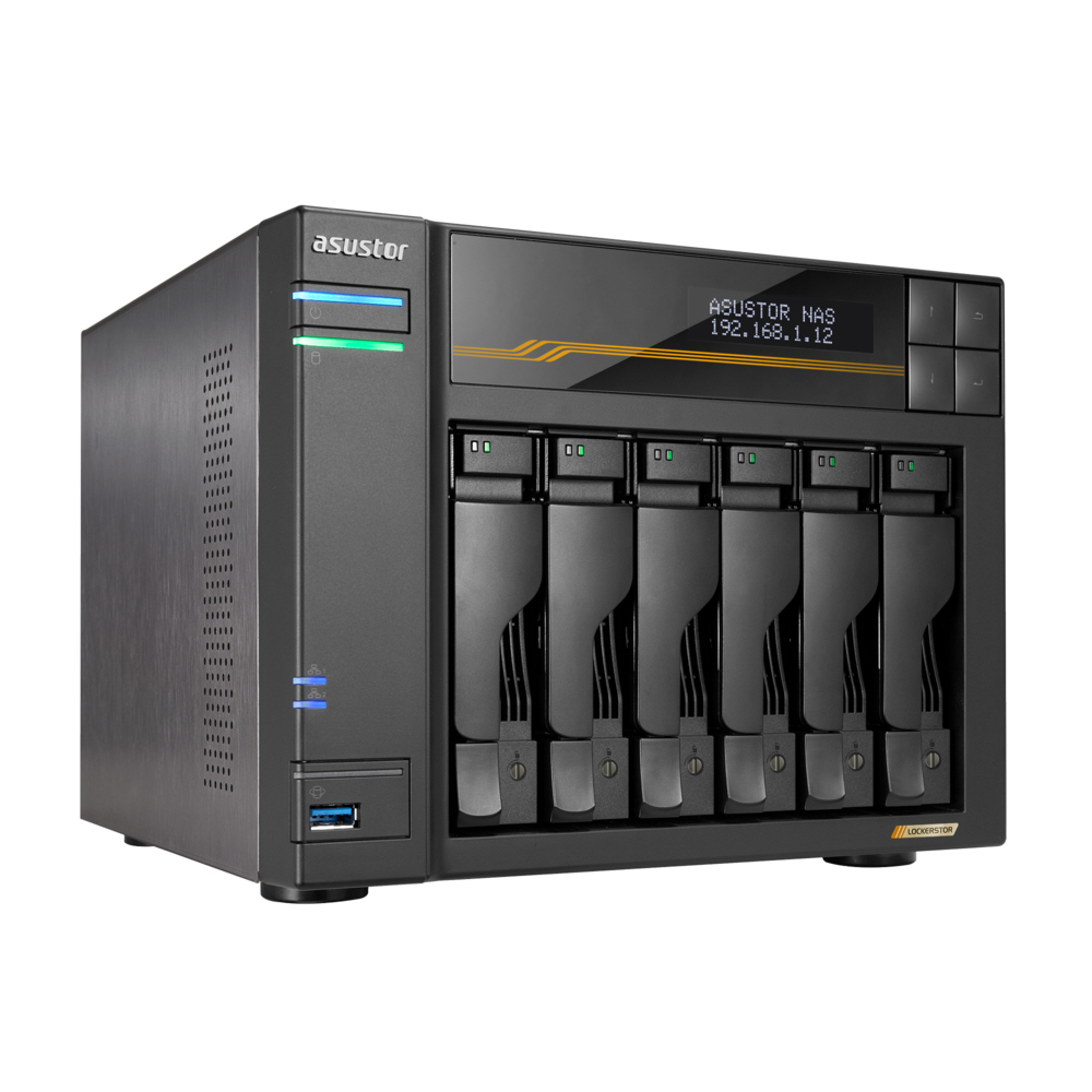 ASUSTOR LOCKERSTOR 6 Gen3 AS6806T