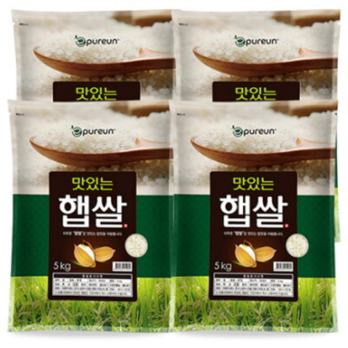 이푸른 2026 햅쌀 맛있는 햅쌀 5kg (4개)