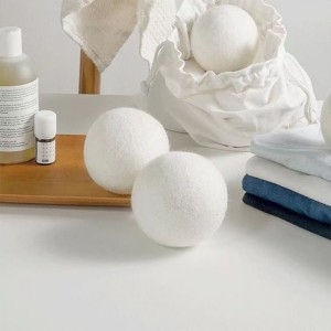 로에드 뉴질랜드 양모 세탁 볼 건조기 천연 양모볼 6P_이미지