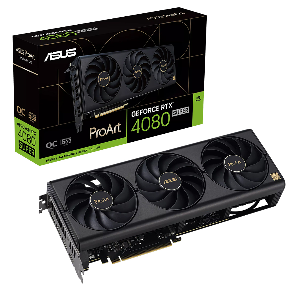 ASUS ProArt 지포스 RTX 4080 SUPER O16G OC D6X 16GB 인텍앤컴퍼니
