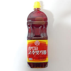 오뚜기 오쉐프 고추맛기름 1.5L (1개)