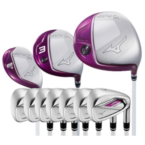 미즈노 JPX Q 여성용 풀세트 (10개 카본 정품)_이미지