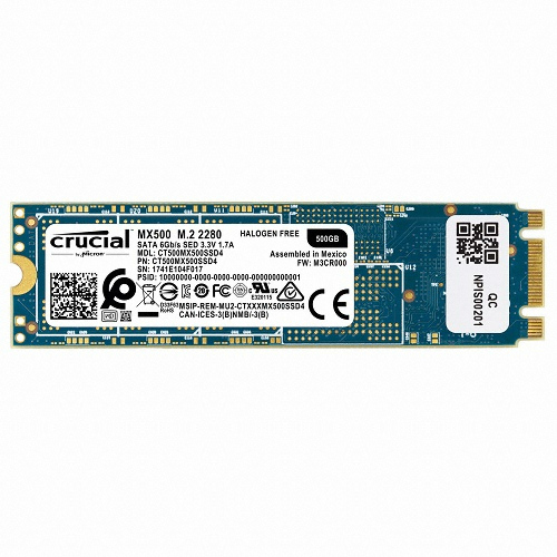 마이크론 Crucial MX500 M.2 SATA 대원씨티에스 (1TB)_이미지