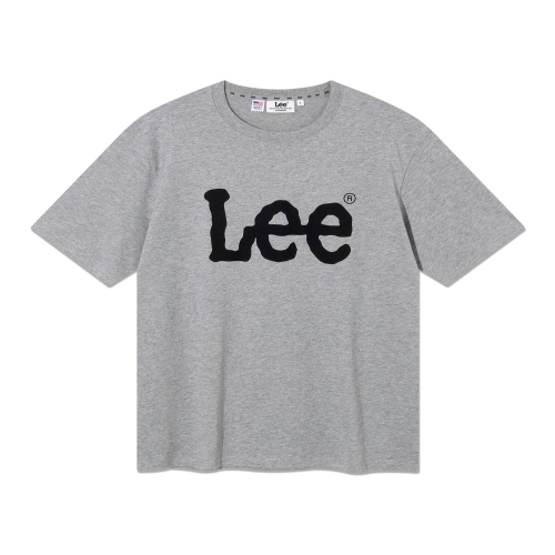 LEE 빅 트위치 로고 반팔 티셔츠 그레이 LE2602ST01 GR